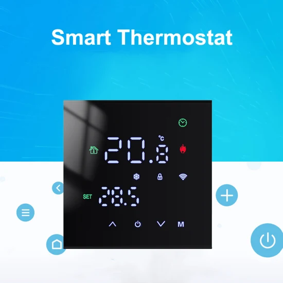 Color Screen Smart Tuya Wifi Thermostat for Electric, Water and Gas Boiler Heating